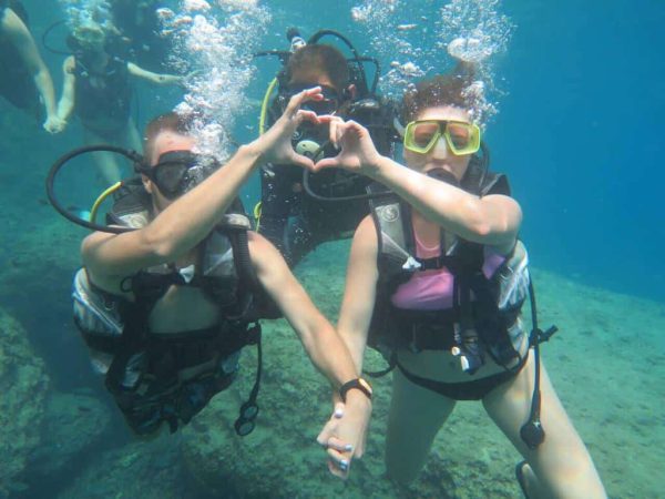 Diving in Antalya Парашют