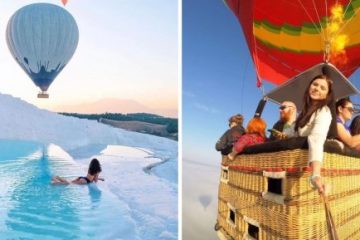 Pamukkale Balloon Flight From Antalya