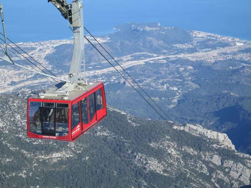 Olympos Cable Car Tour From Belek Воздушный шар