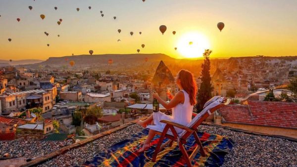 Hot Air Balloon Cappadocia from Istanbul море