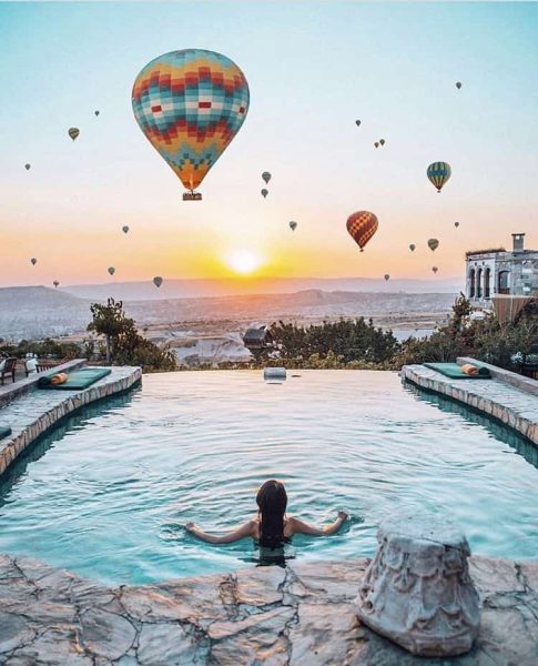 Hot Air Balloon Cappadocia from Istanbul Воздушный шар