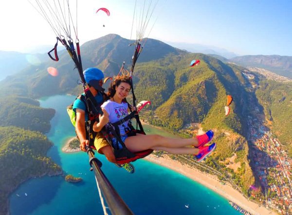 Paragliding Olympos From Antalya Воздушный шар
