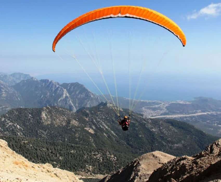 Paragliding Olympos From Antalya Воздушный шар