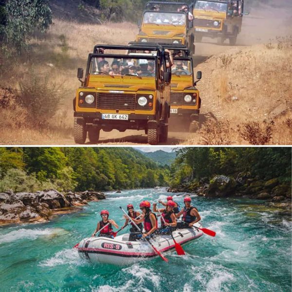 Rafting Jeep Safari and Zipline