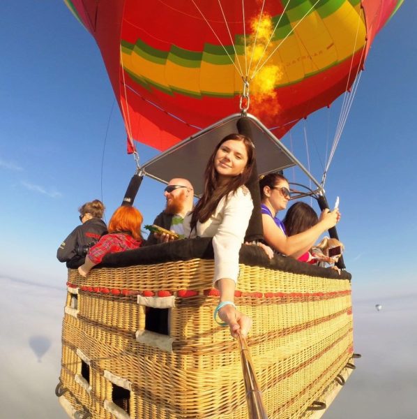 Pamukkale Hot Air Balloon Ride Развлечение