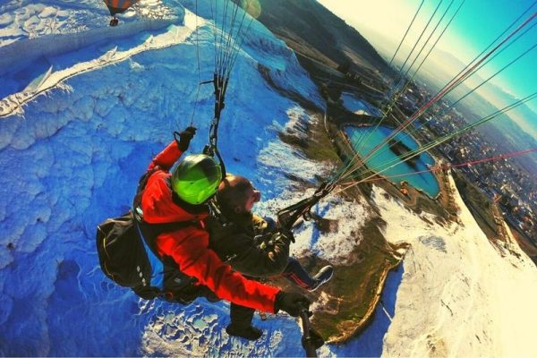 paragliding in pamukkale tandem