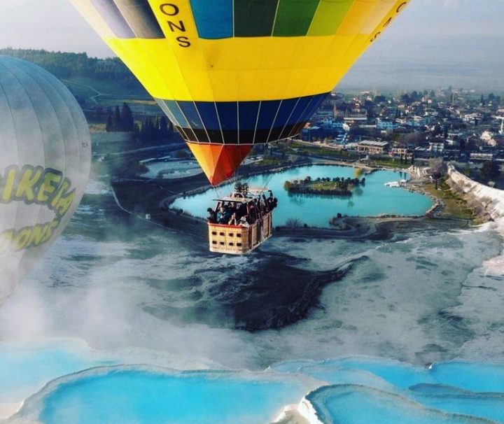 Pamukkale Hot Air Balloon From Istanbul