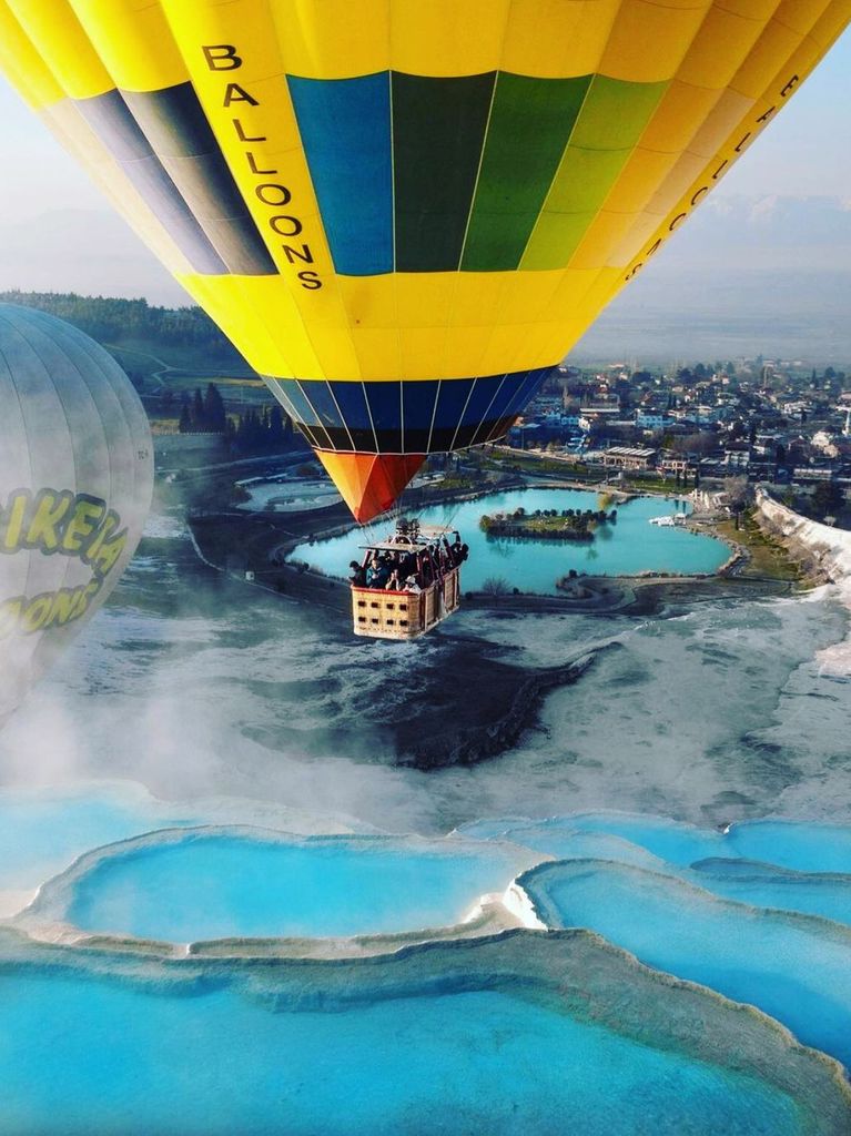 Pamukkale Hot Air Balloon From Istanbul
