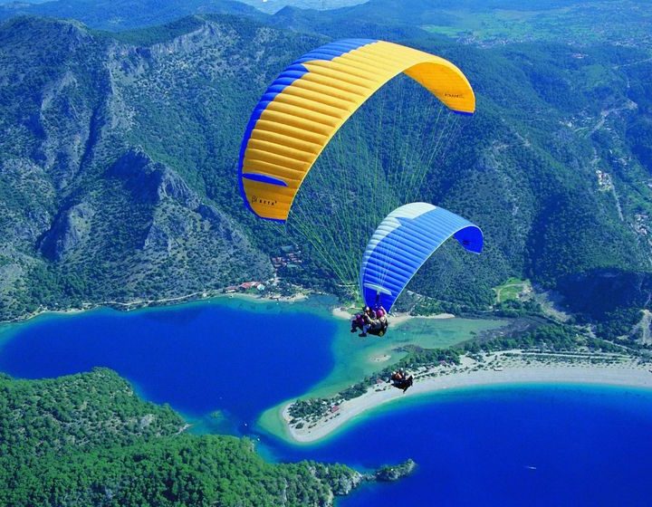 Paragliding in Fethiye from Bodrum