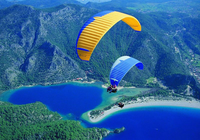 Paragliding in Fethiye from Bodrum