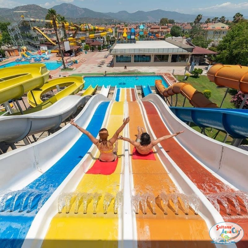 Water park in Fethiye Рафтинг