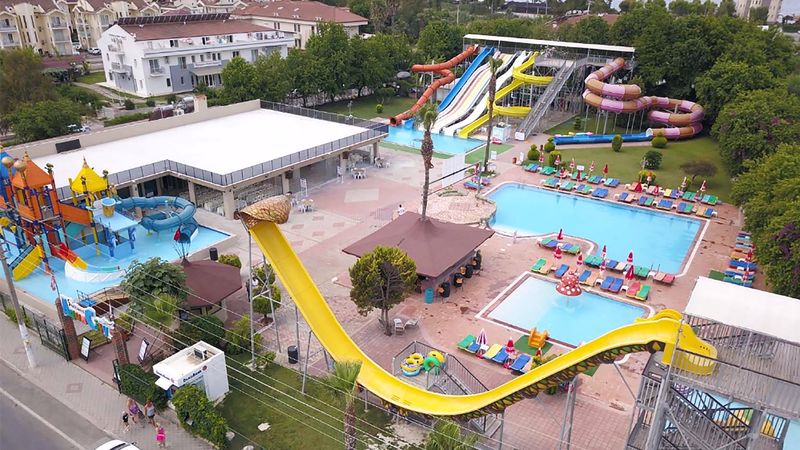 Water park in Fethiye Рафтинг