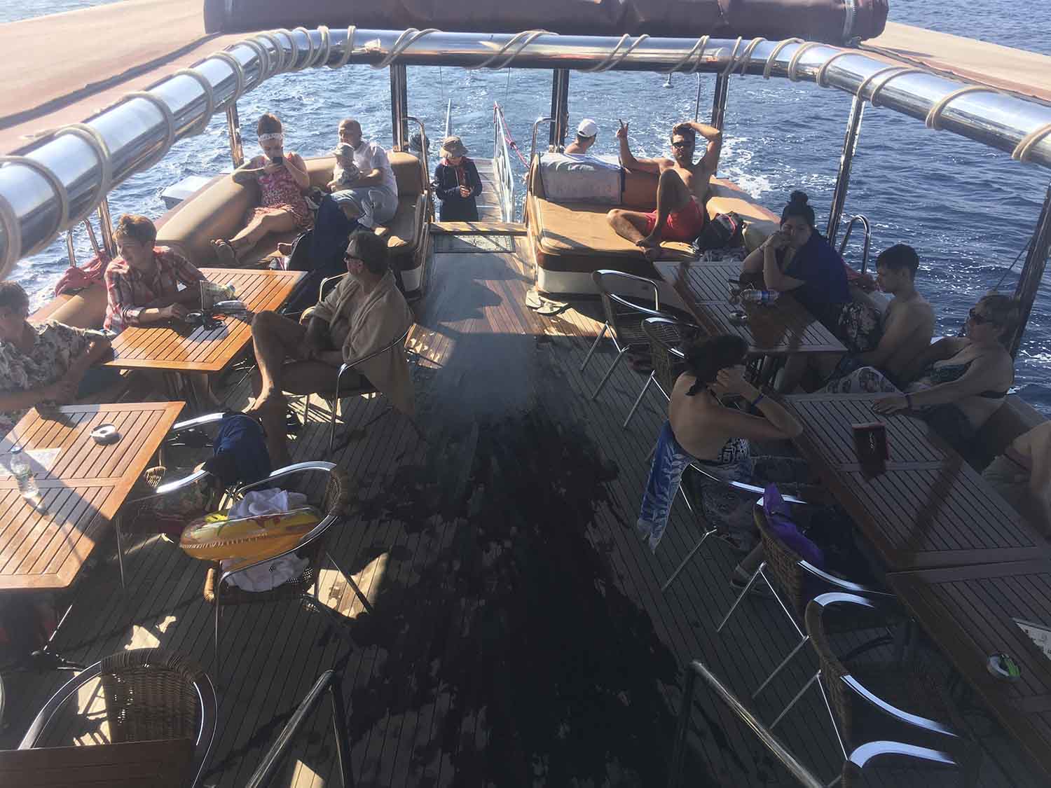 12 Islands Boat Trip in Fethiye Парашют