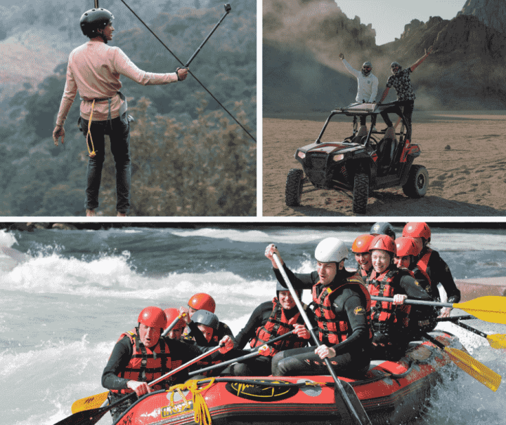 Rafting Buggy Safari and Zipline